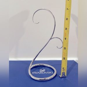 Discontinued Swarovski Christmas Ornament Holder Display Stand 7”